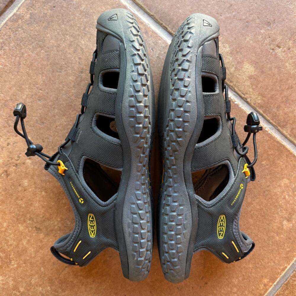 Keen Mens Black SOLR Water Sandals for Outdoor Aquatic Sports Gorpcore size 9 - Picture 10 of 16